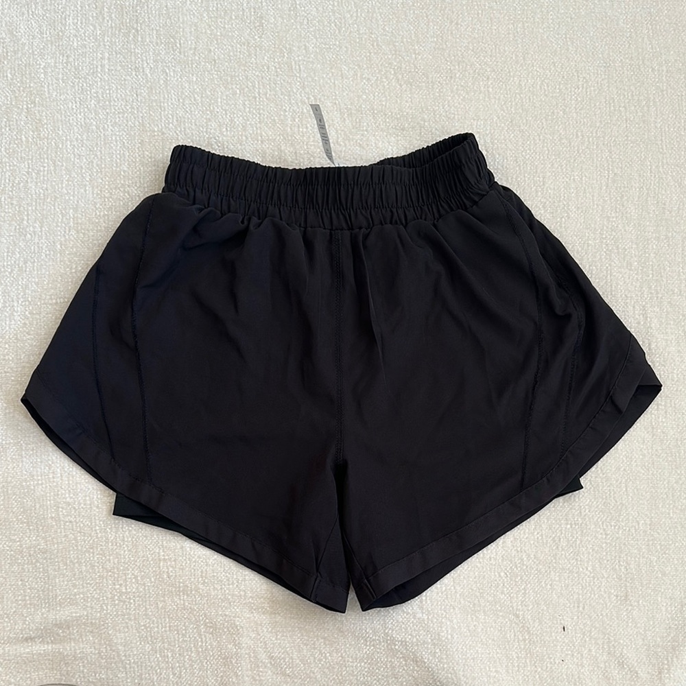 Lululemon Athletica Black Athletic Shorts Lightweight Breathable